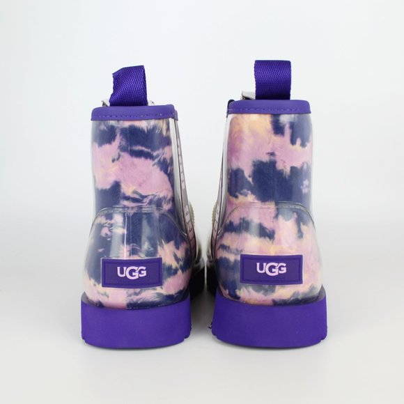 NEW UGG Classic Clear Mini Marble Boot– Waterproof Winter Fashion - Picture 7 of 11